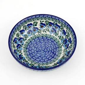 Miska ceramiczna B90 0,5l <br> 2273X Kobaltowe bratki